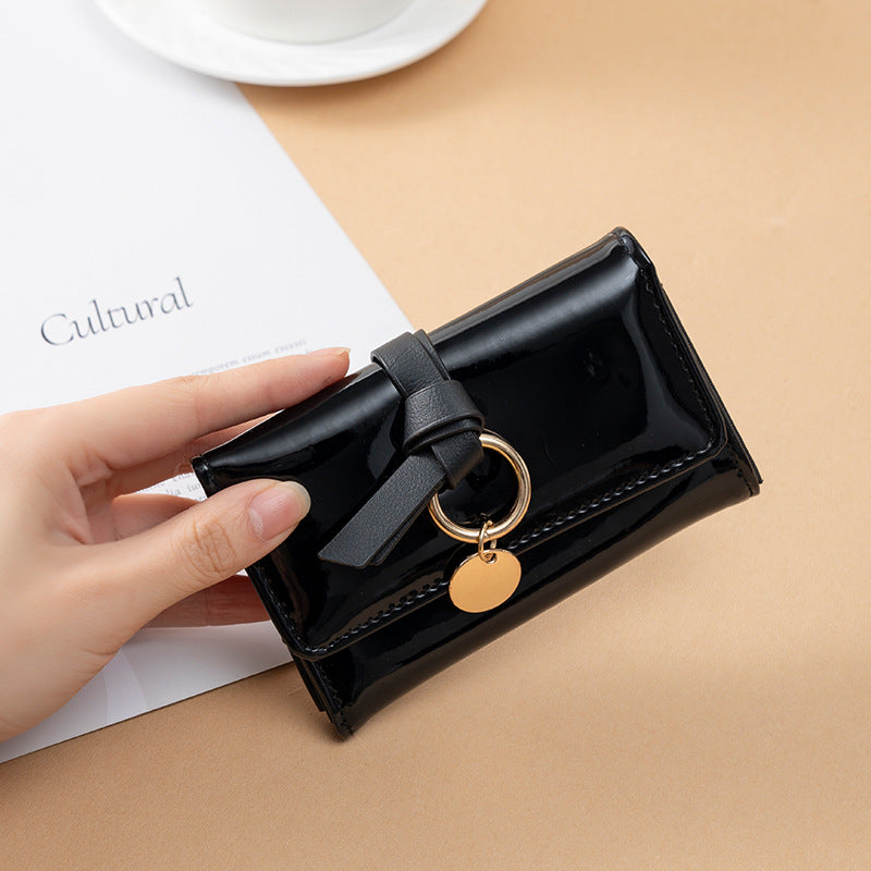 Ring hardware card bag wallet