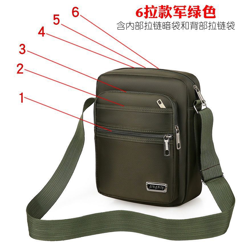 Men's Crossbody Bag Oxford Cloth