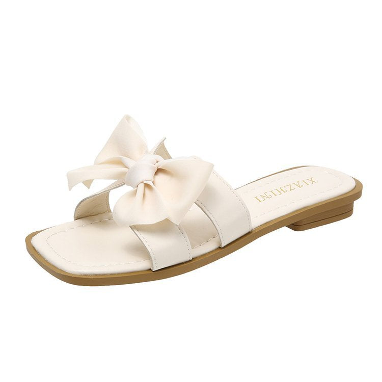 Bow cool slippers women's summer