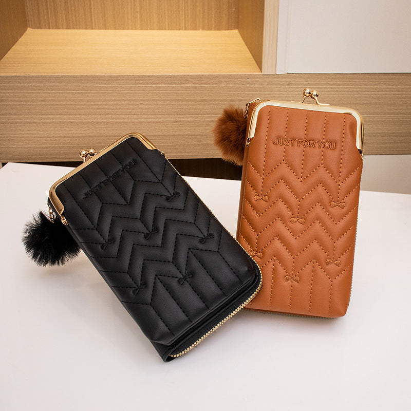 Rhombus mobile phone bag new model