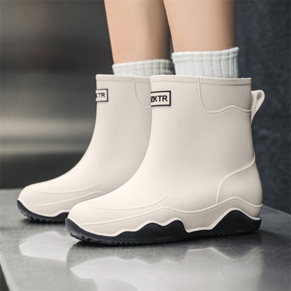 Rain boots outdoor fishing kitchen water shoes