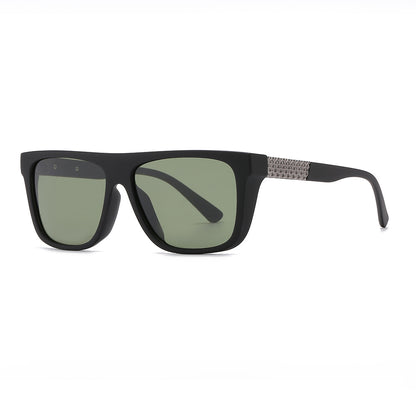 New Cross-Border Square Polarized Sunglasses for Men Driving