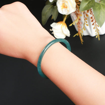 Natural dangerous material jadeite fine beauty strip bracelet