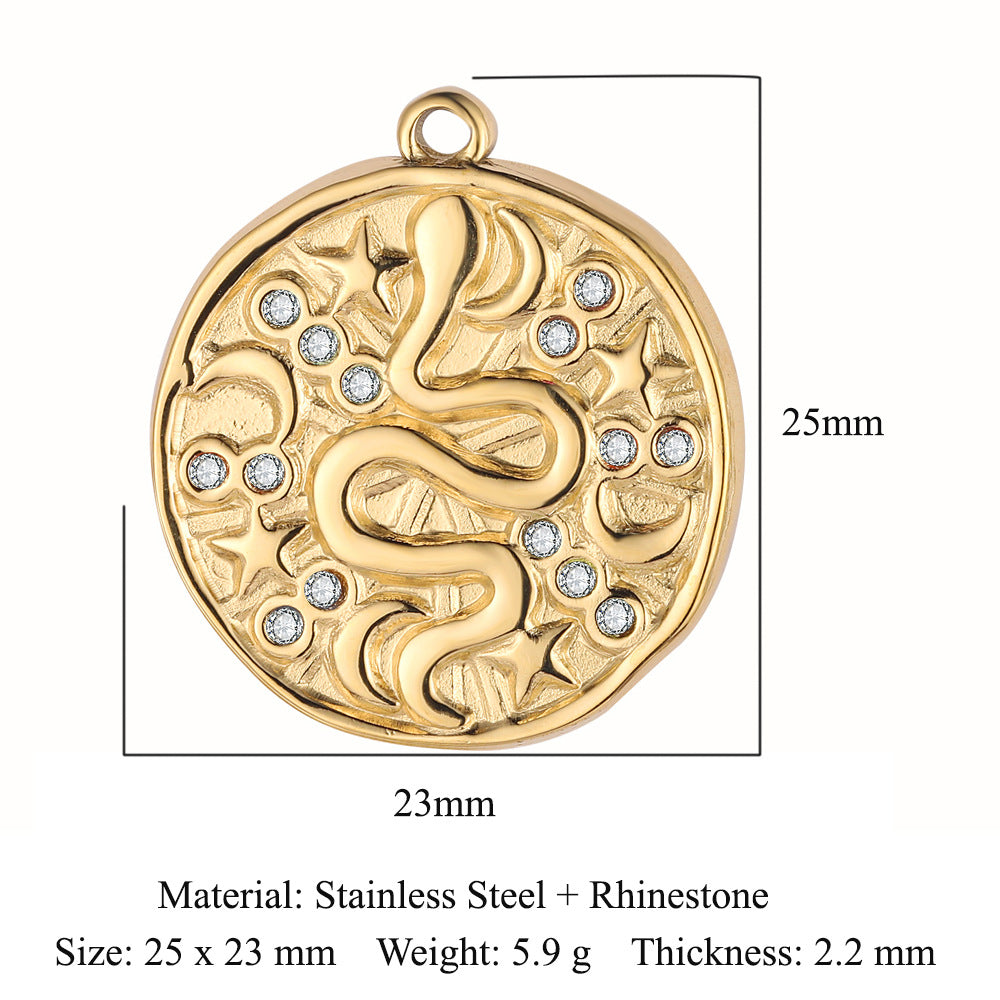 Accessories Dolphin Seahorse Stainless Steel Pendant