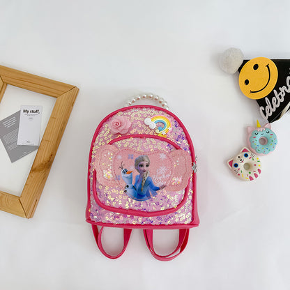 Children's cartoon princess cute backpack