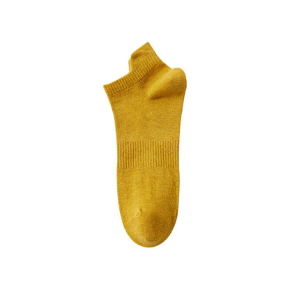 Spring-Summer Cotton Breathable Tab Men's Ankle Socks