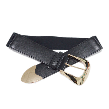 waist elastic elastic belt wide belt