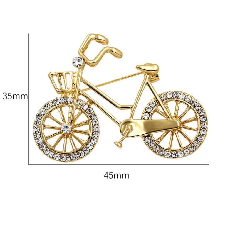 Bicycle Brooch Alloy Pin