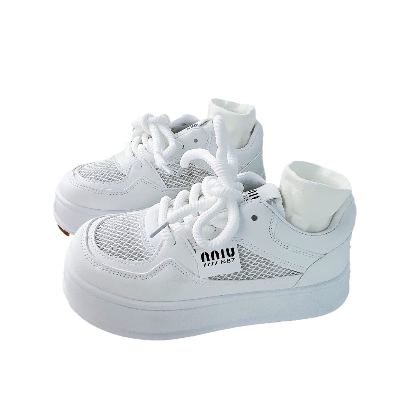 Spring new white shoes for female students