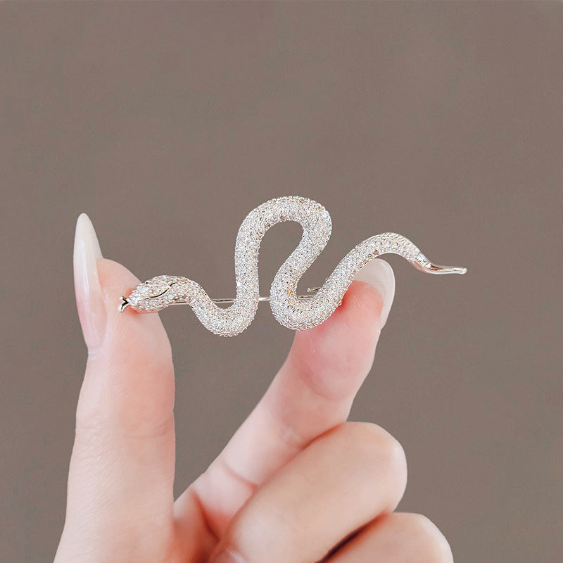 New snake brooch