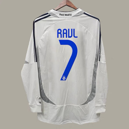 06-07 Real Madrid Retro Home Away Ronaldo Beckham Ra¨²l Guti Jersey