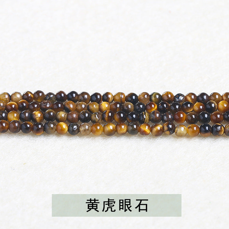 Very fine beads all kinds of crystal agate 2mm-3mm round beads