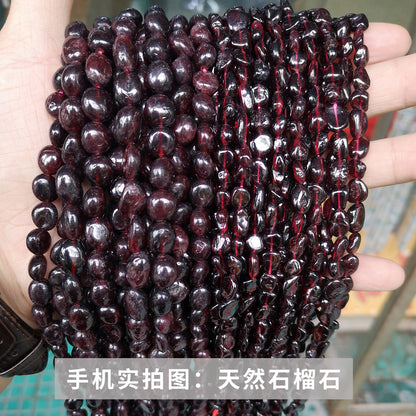 Crystal gravel conformal loose beads