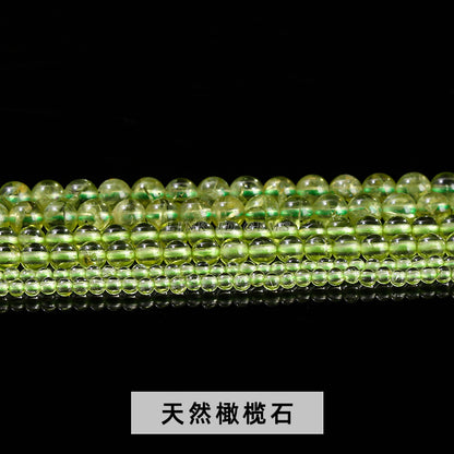 3-4Mm natural olivine beads