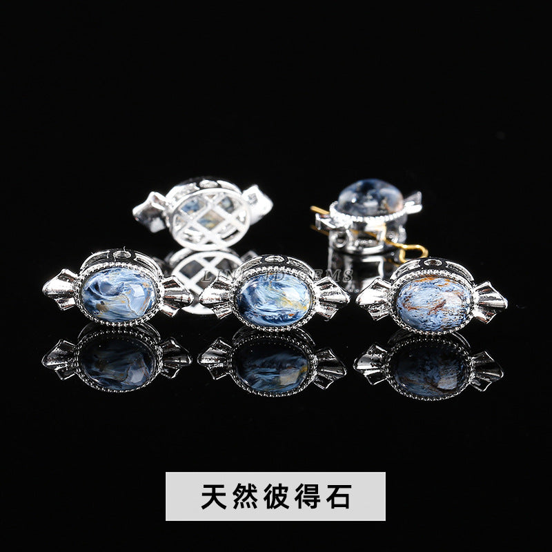 Natural stone crystal candy magic box accessories