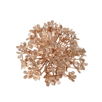 Artificial golden wooden hydrangea artificial flowers