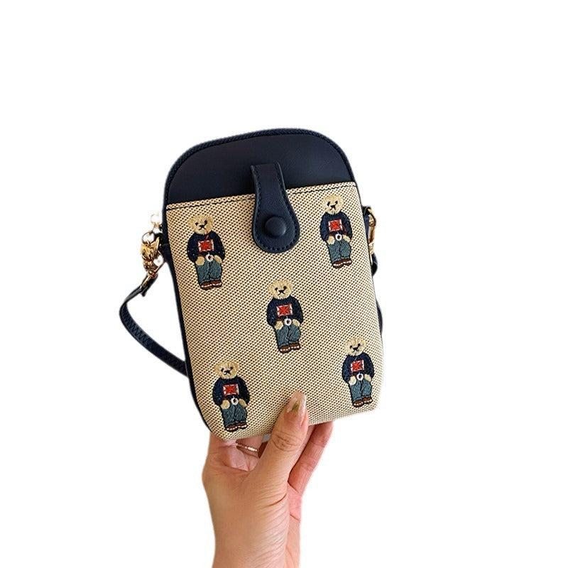 Versatile bear phone bag