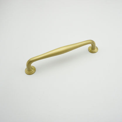 Gold single hole copper handle