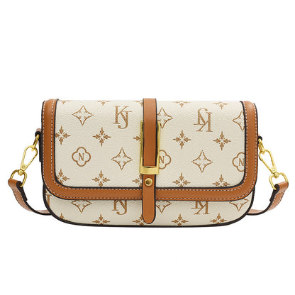 Classic printed messenger small square bag