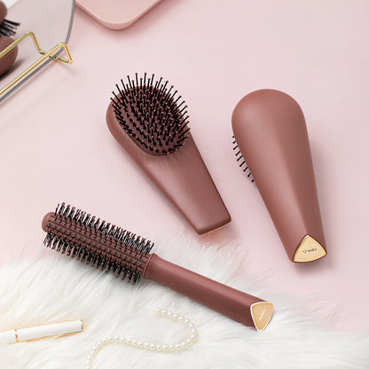 Women's Long Hair Cushion Brush (for Curling and Massaging)