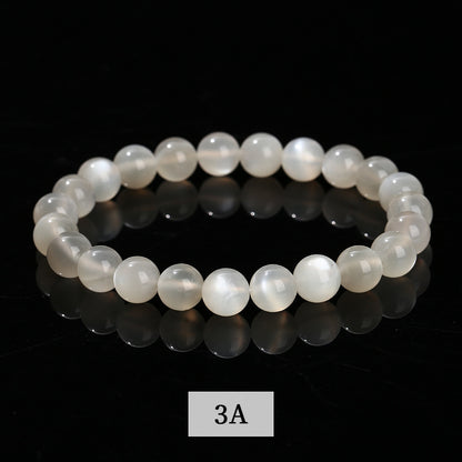 White Moonlight Bracelet Single Ring