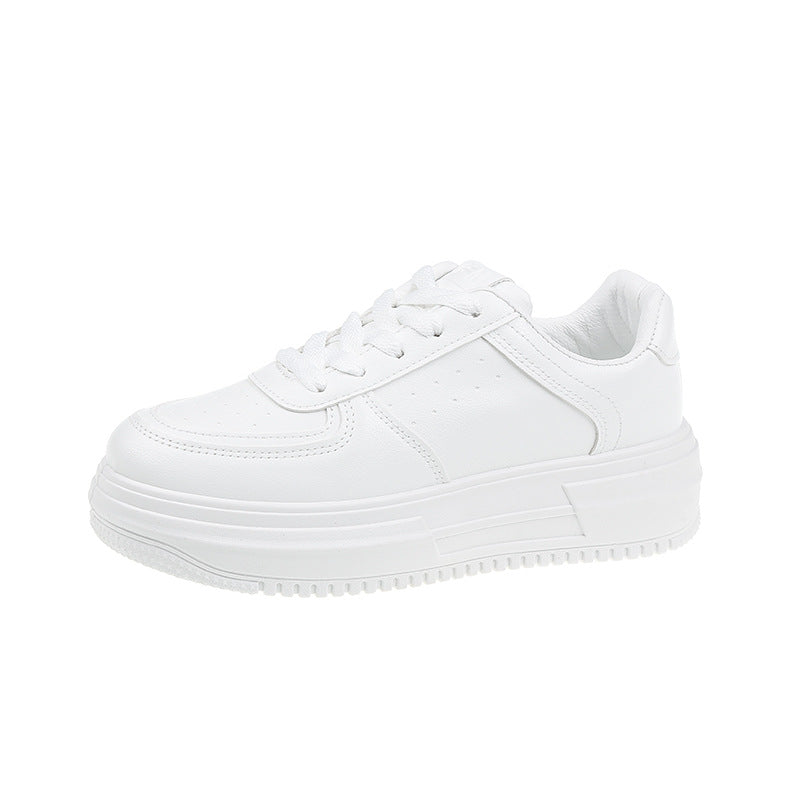 zapatos planos mujer suela gruesa blancos 