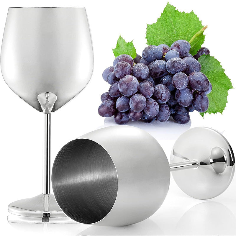 304 stainless steel red wine goblet