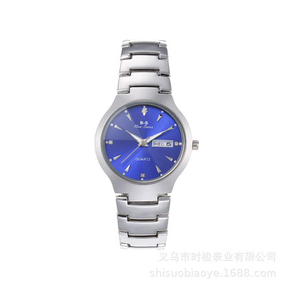 Quartz Calendar Watch Unisex Trendy Couple