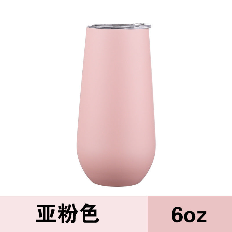 Fashion red wine thermos cup coffee cup