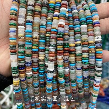 2 * 6Mm abacus beads disc loose beads