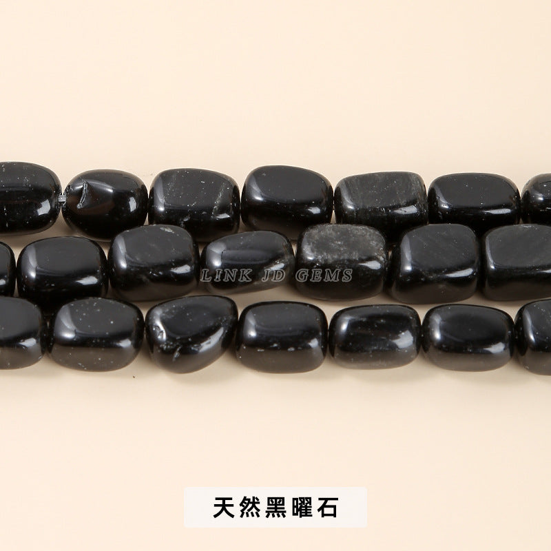 8 * 12Mm powder crystal agate rounded square loose beads