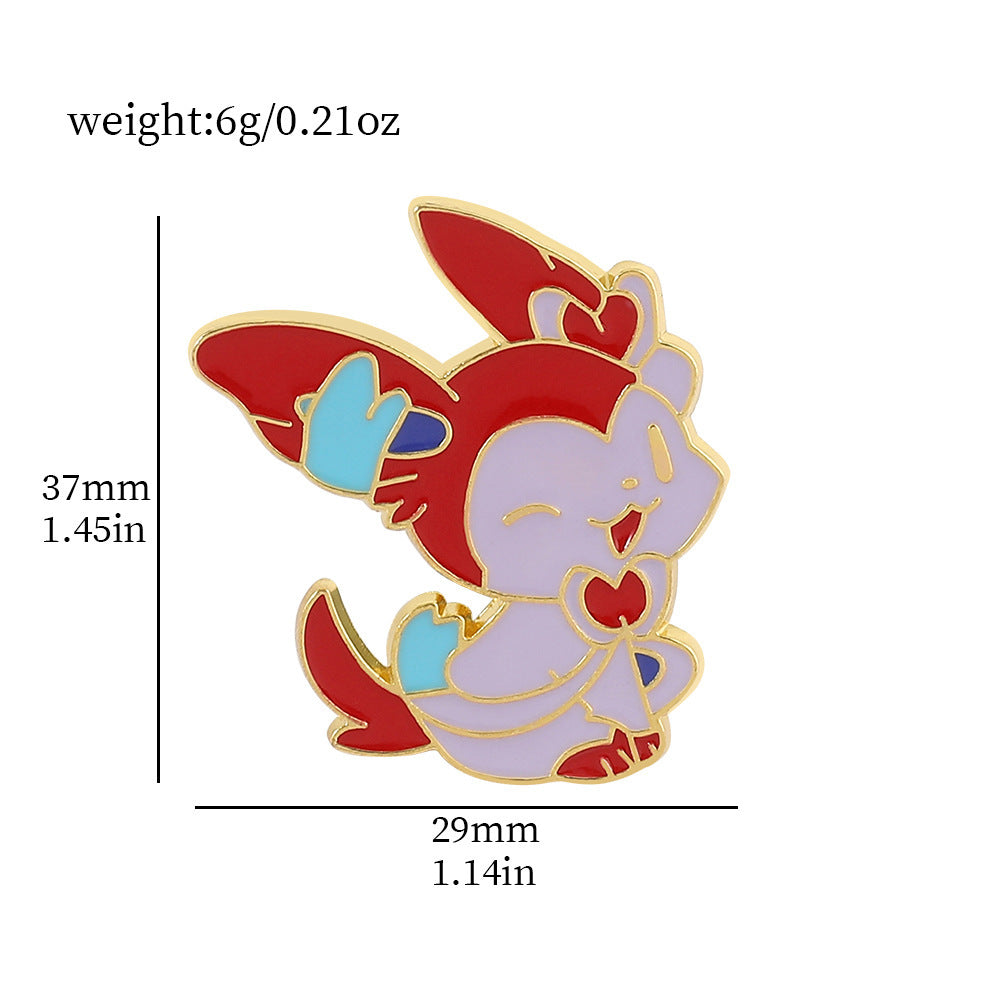 Japanese cartoon Pokémon brooch