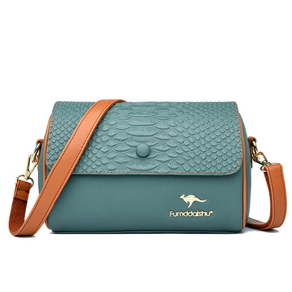 Crocodile pattern fashion versatile bag