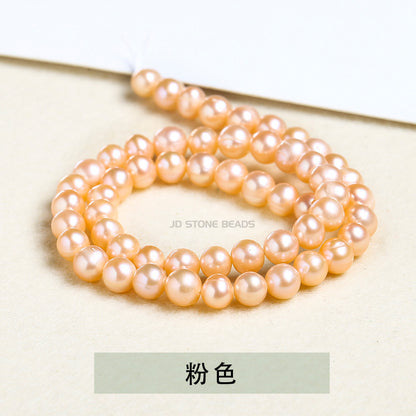 Freshwater pearl loose bead jewelry accessories