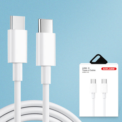 65W Dual-Head Type-C Fast Charging Cable Huawei Honor