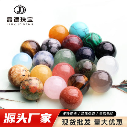 Non-porous crystal loose beads DIY