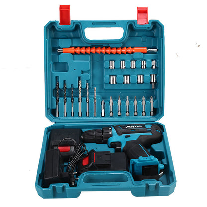 36VF Lithium Electric Drill & Screwdriver Set - Power Tool Kit