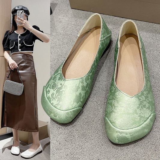 Chinese style single shoes