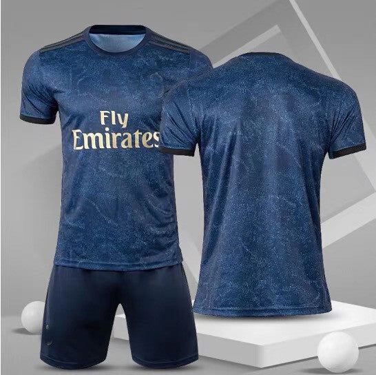 Conjunto de manga corta 10 Modri? 9 Benzema 7 Ronaldo 19-20 Real Madrid Local/Visitante 