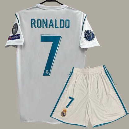 17-18 Champions League Home Away 7 Ronaldo Ramos 10 Modric Jersey