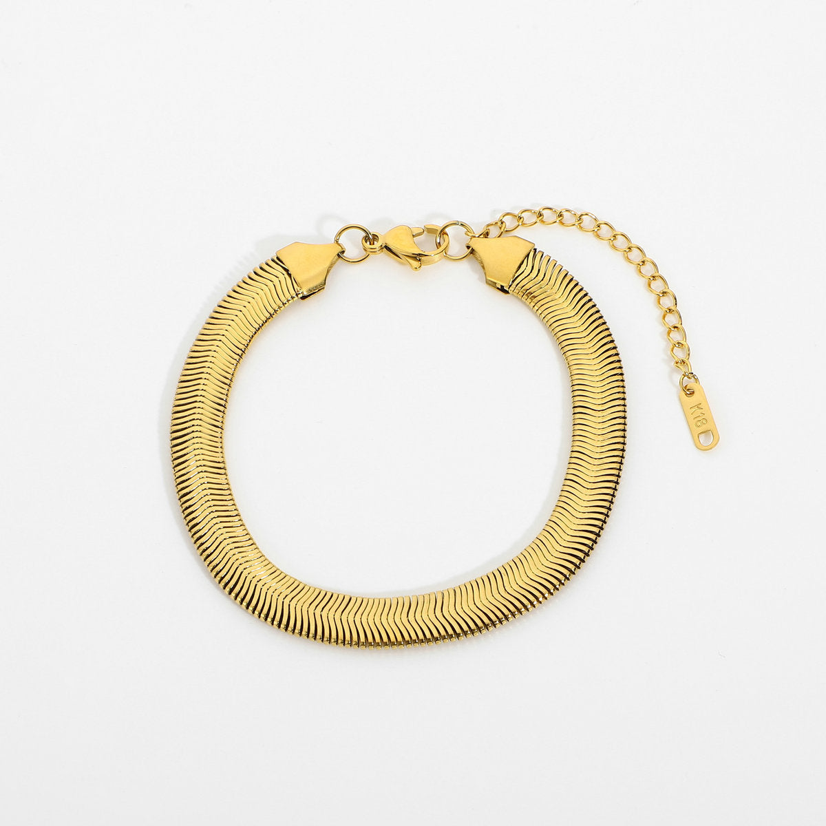 Thick 8mm Cuban chain bracelet