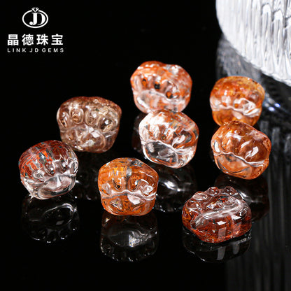 Natural Ghost Crystal Cat Claw Accessories Loose Beads