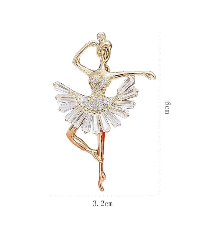 Ballet Girl Brooch