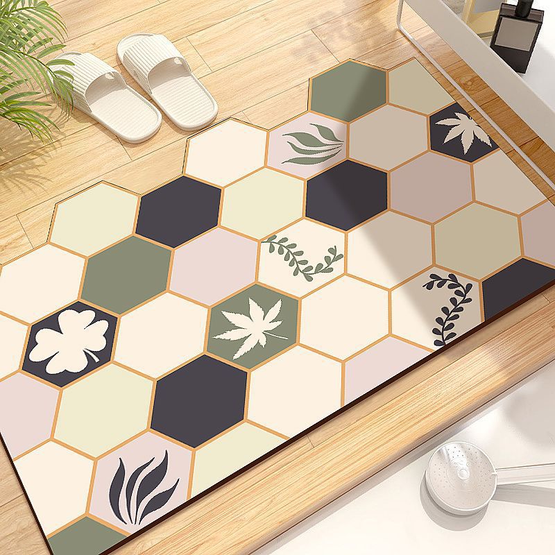 Diatomaceous Earth Non-Slip Mat Bath Door Mat