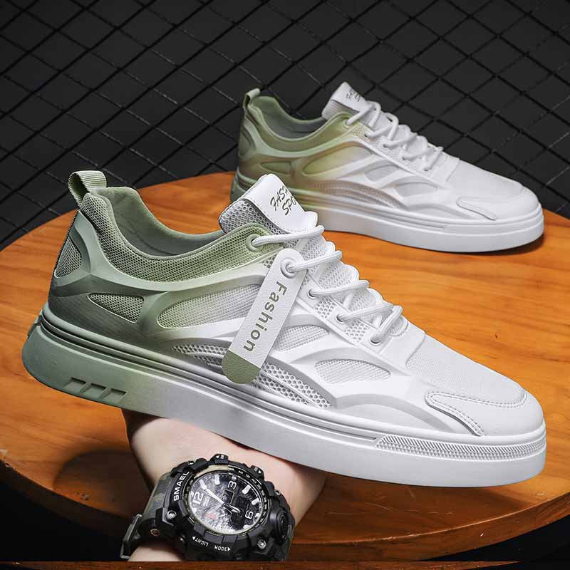 Breathable Thin Mesh White Shoes