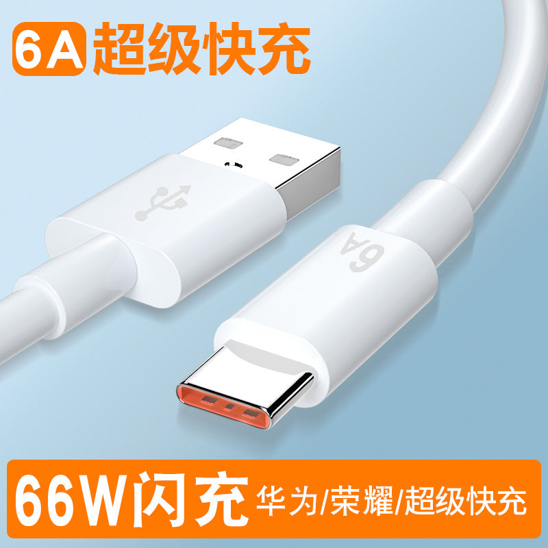 6A Type-C Super Fast Charging Cable Huawei Honor Apple