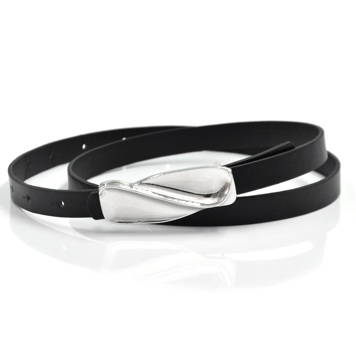 Thin belt women's student leisure