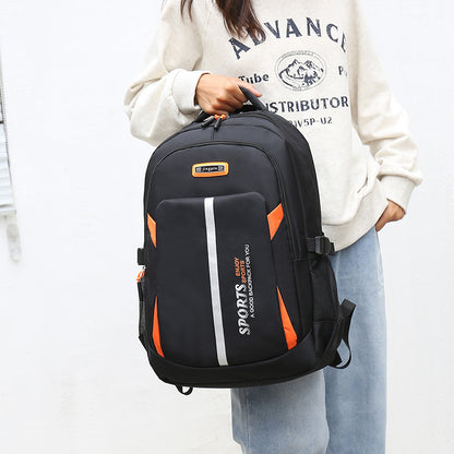 Fashion junior high school backpack men