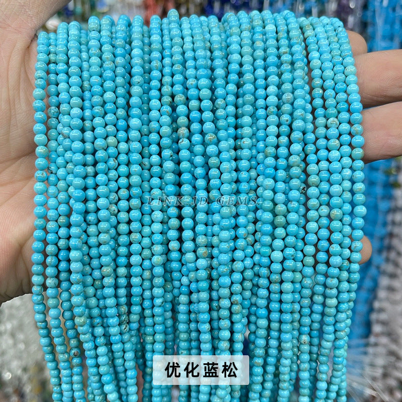 Very fine beads all kinds of crystal agate 2mm-3mm round beads