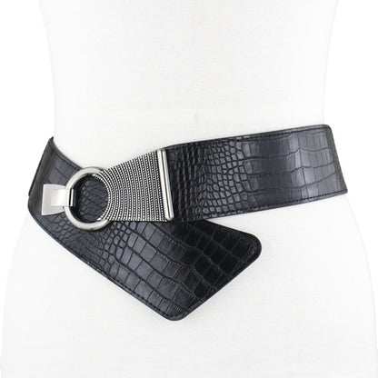 Versatile elastic waist seal width